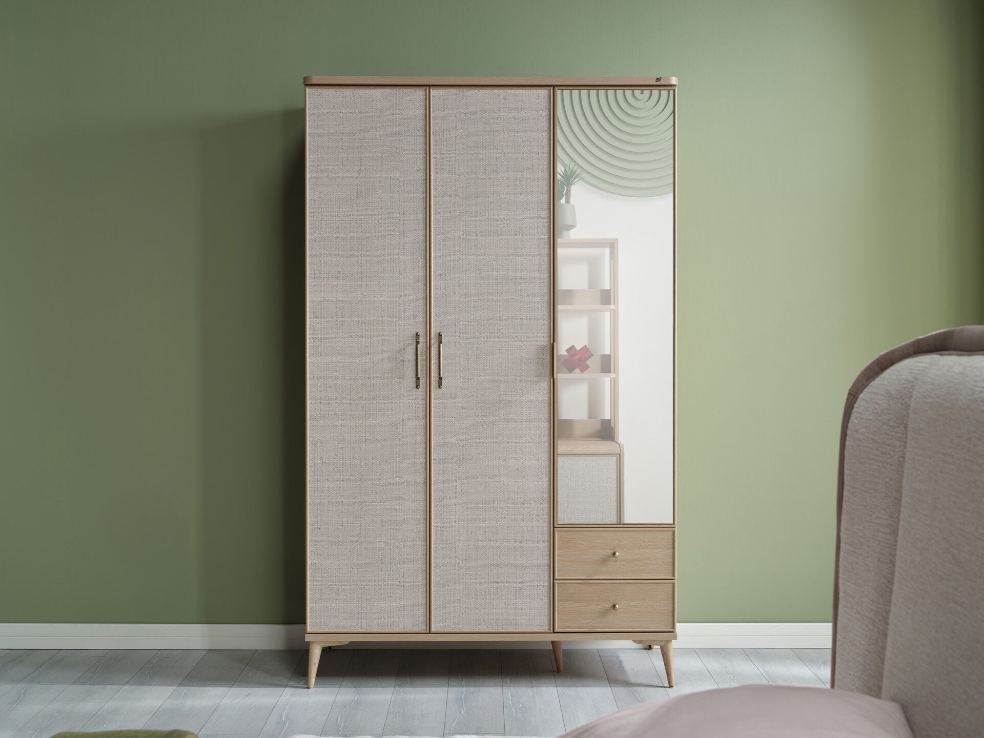 Mitra 3 Kapaklı Dolap