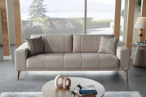 Freya Üçlü Koltuk Kırlentli