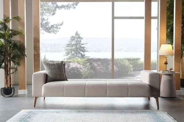 Freya Üçlü Koltuk Kırlentli