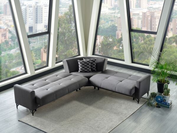 Monreo Köşe Koltuk Antrasit