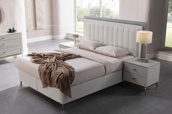 Oreo Düz Baza 100X200 - Mitra Bej - Medium (26 Cm)