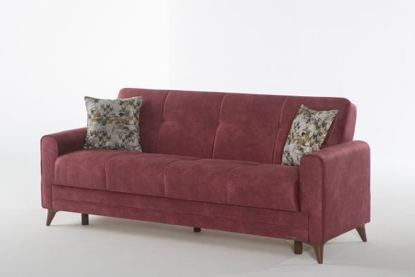 Star X Üçlü Koltuk Bordo