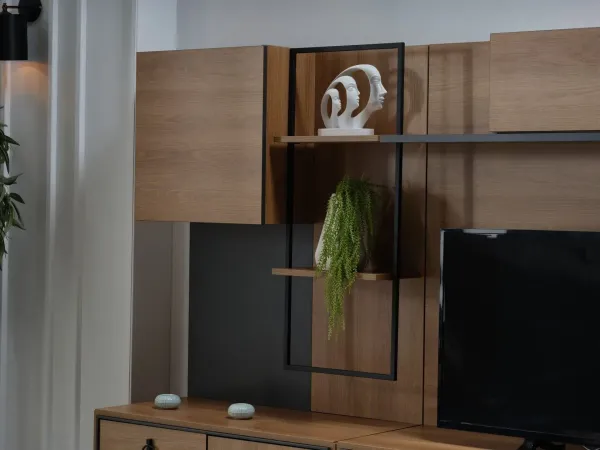 Vista TV Ünitesi Yan Dolap Modül Ceviz