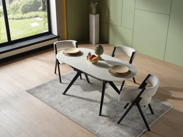Ares Expandable Kitchen Table Set