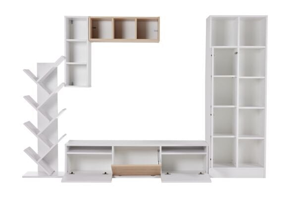 Moby TV Unit White