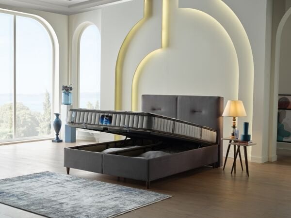 Sleep Line Yatak Beta Baza Delta Başlık Seti