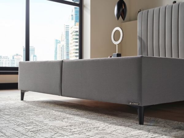 Alfa Düz Baza 180X200 - Antrasit - Large (29 Cm)