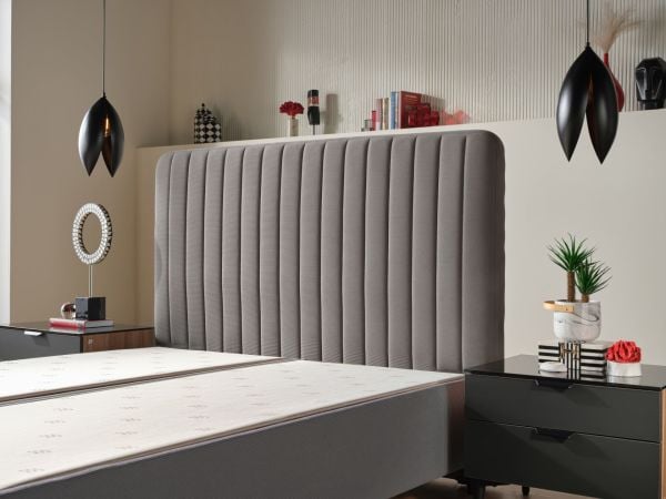 Alfa Düz Baza 120X200 - Antrasit - Large (29 Cm)