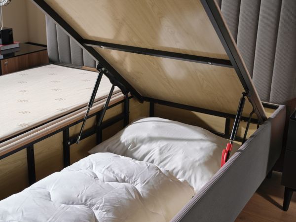 Alfa Düz Baza 100X200 - Antrasit - Large (29 Cm)