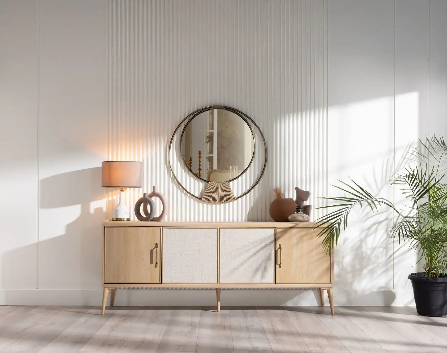 Meşe Rengi Mobilyaların Dekorasyonda Kullanımı